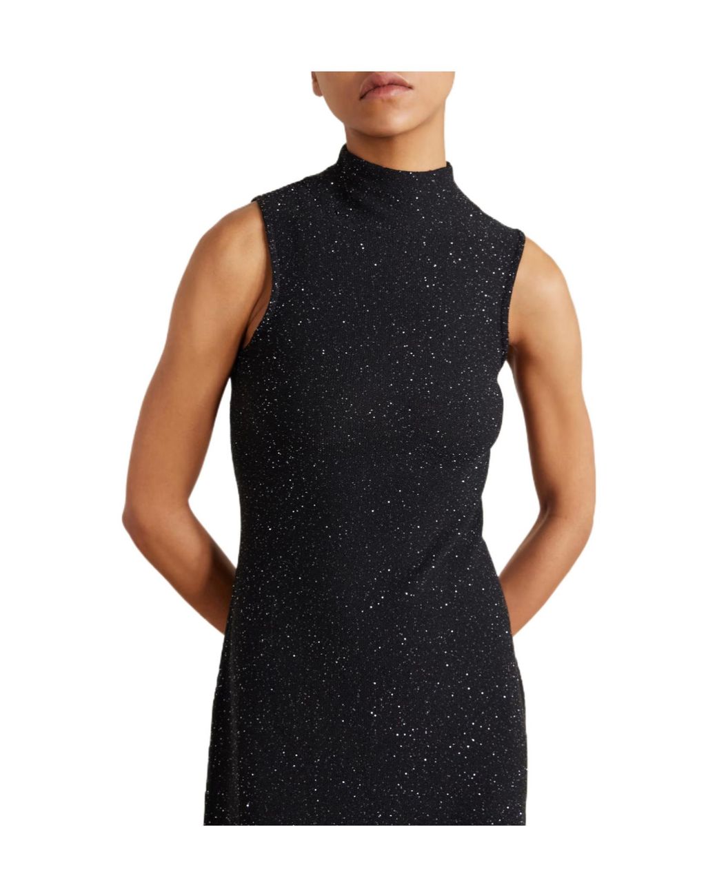 Altuzarra Black Slim Fit Midi Dress