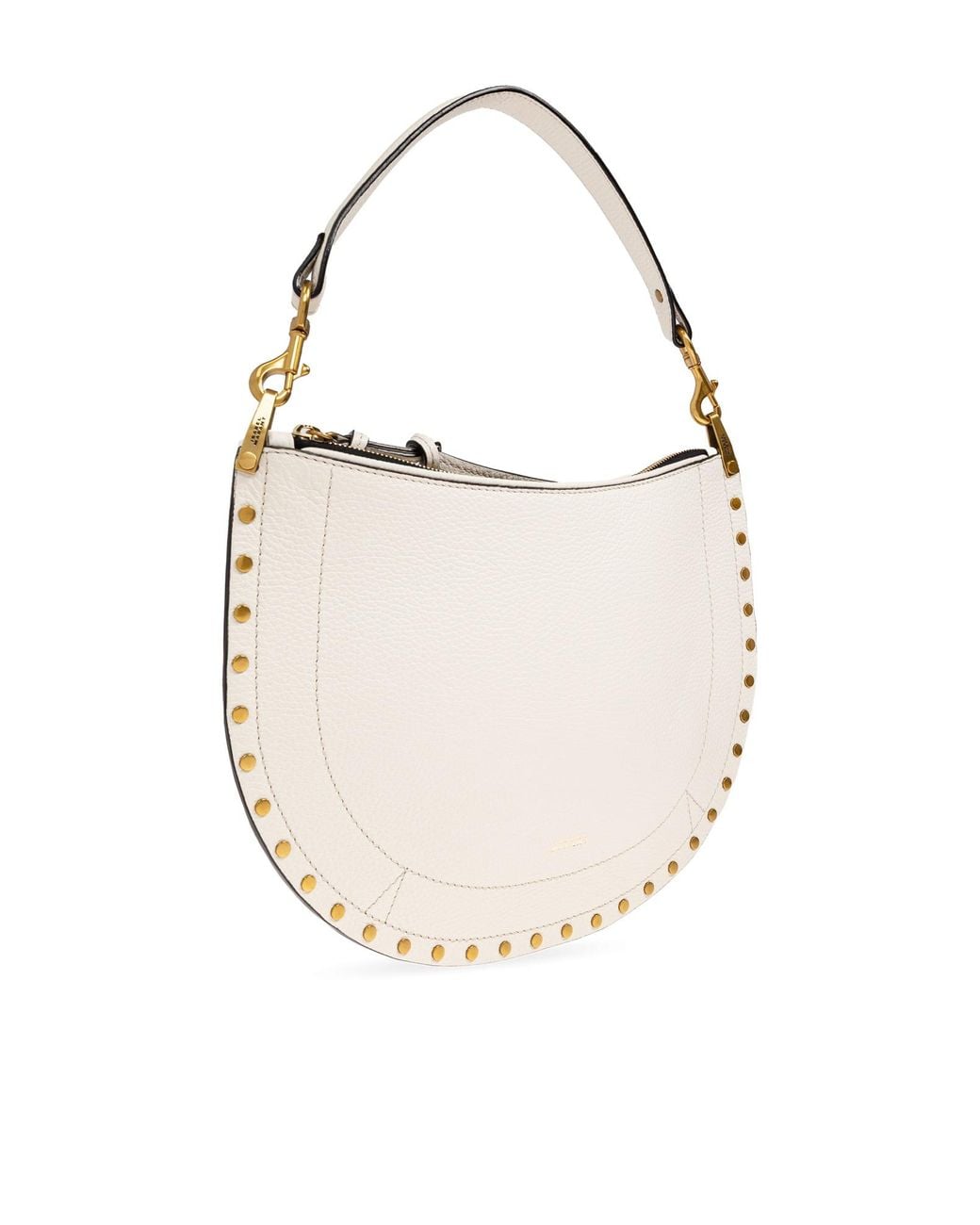 Isabel Marant White Logo Stamp Shoulder Bag