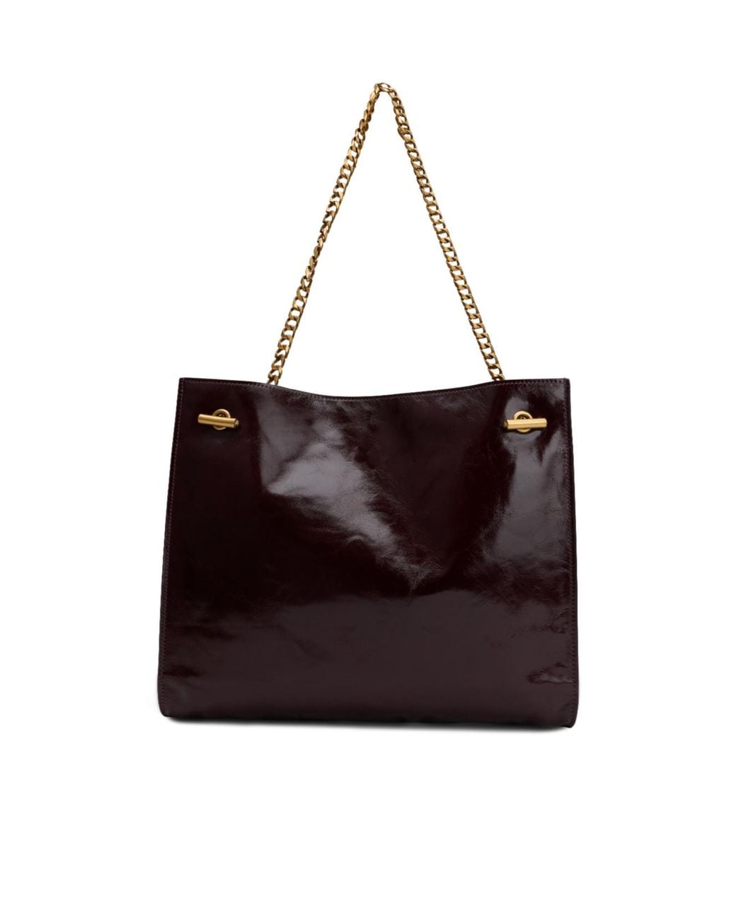 Versace Black Chain-Linked Shoulder Bag