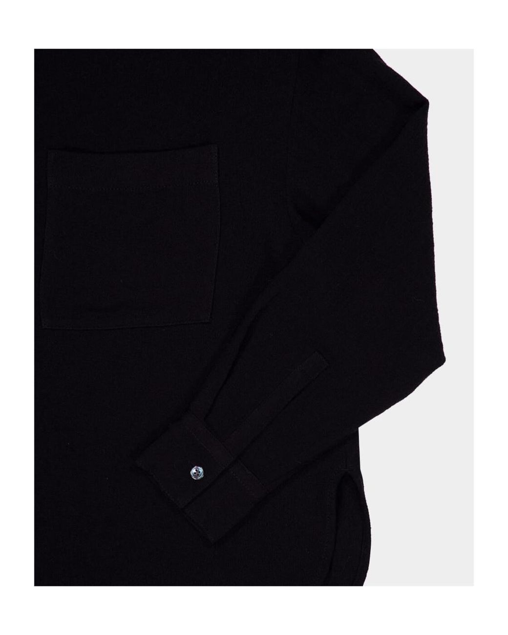 James Perse Black Oversized Shirt