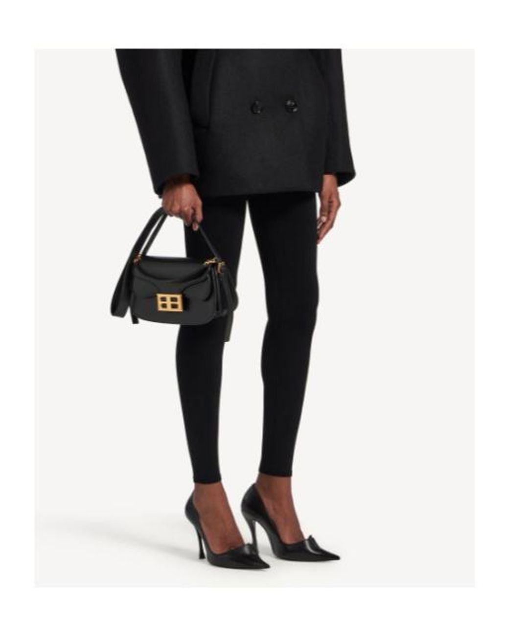 Balenciaga Black Bloom Pump