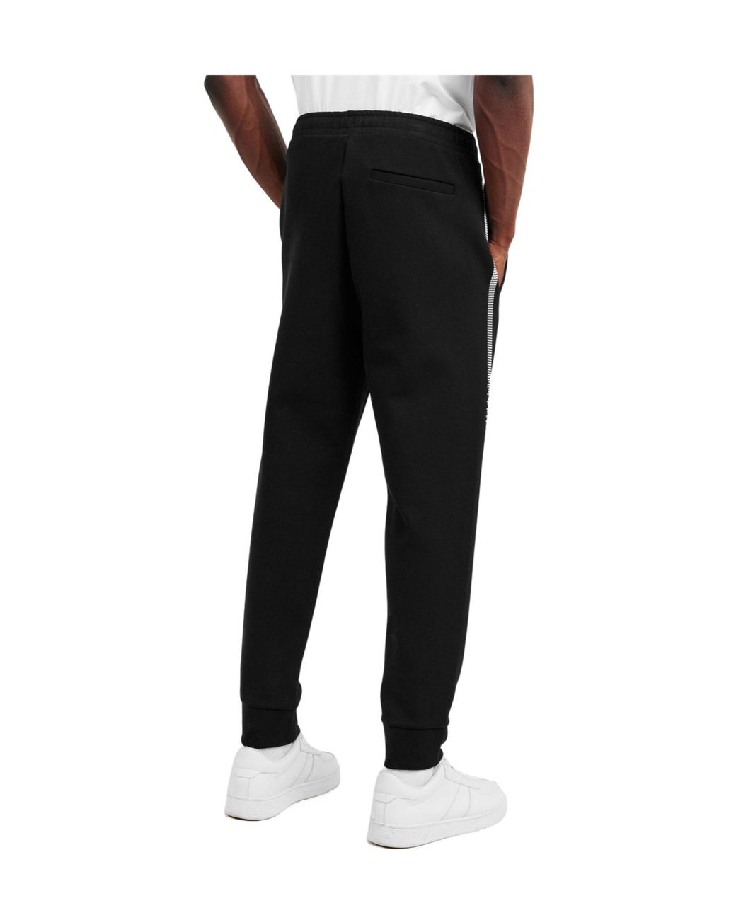 Boss Black Drawstring Jogger Pants for men