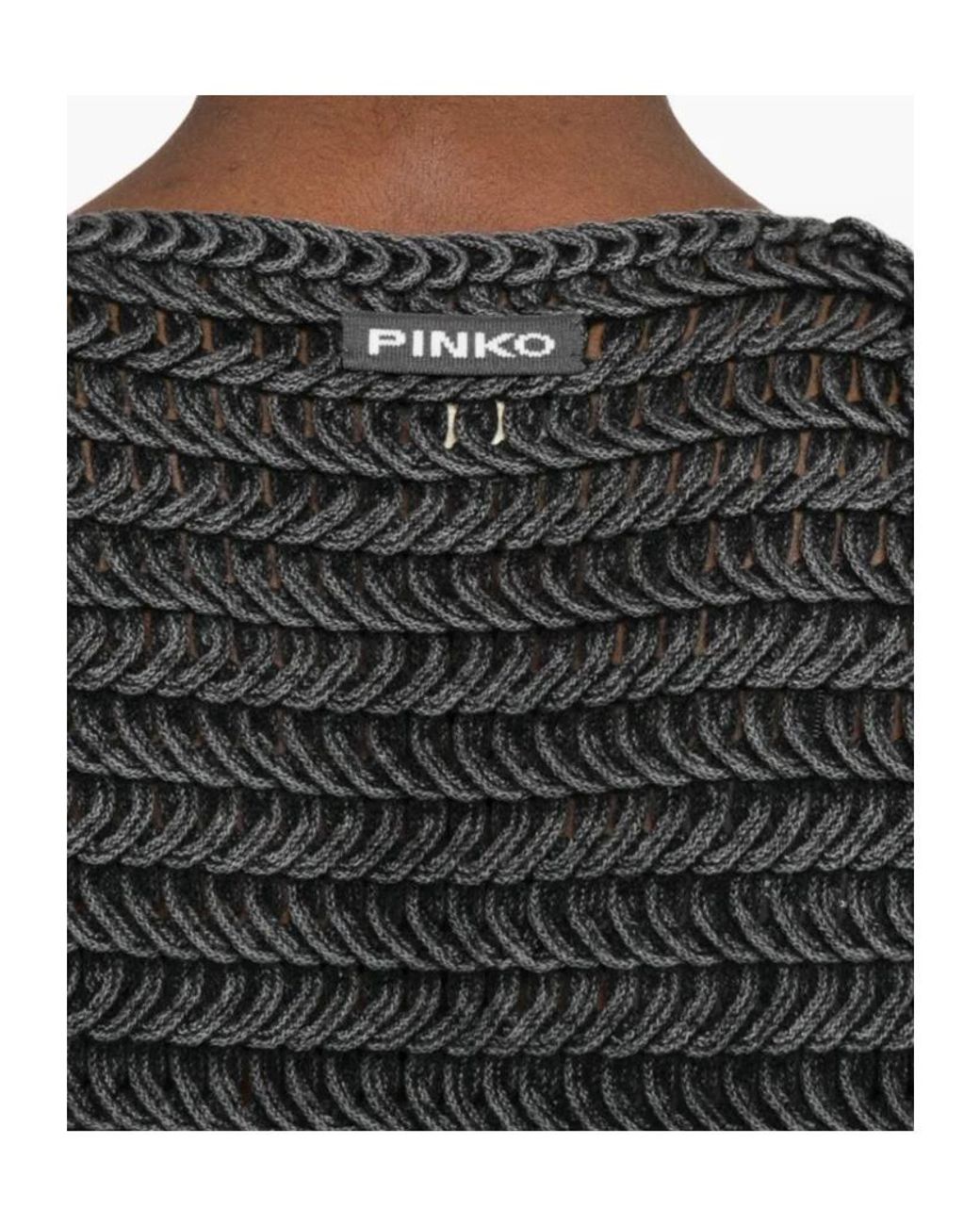 Pinko Gray Myrtus Vest