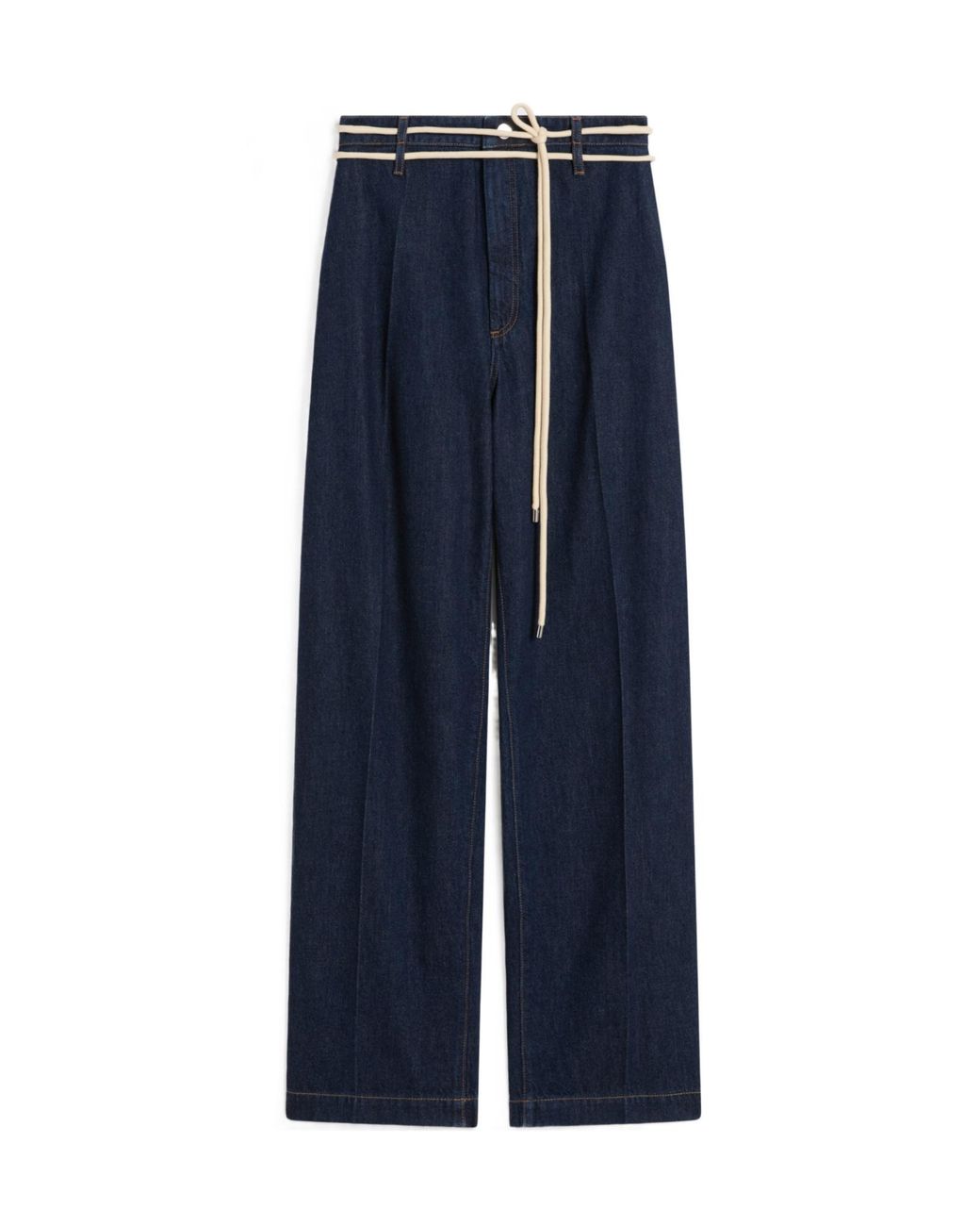 Sportmax Blue Nembi Pleat Detailed Jeans