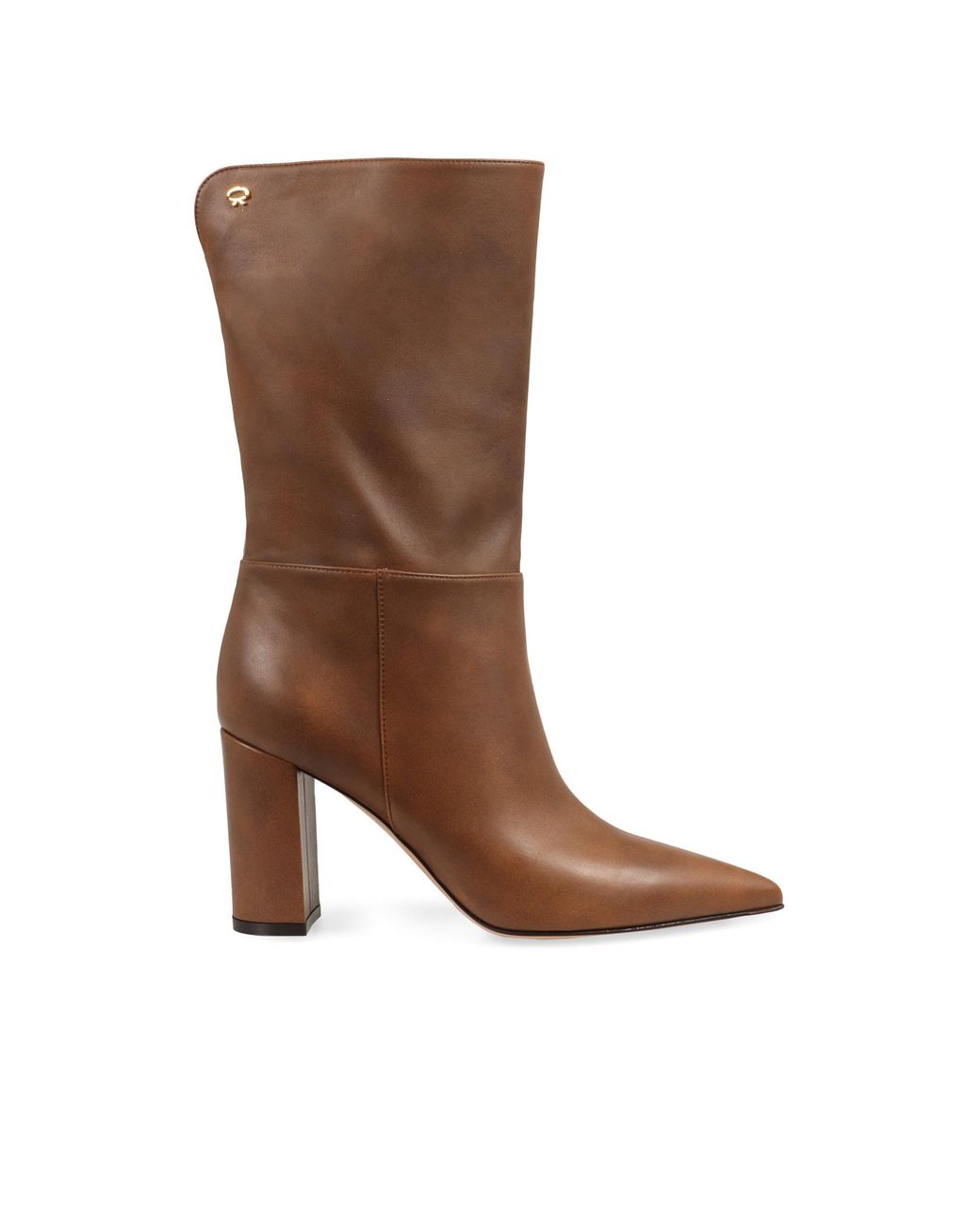 Gianvito Rossi Brown Piper 85Mm Leather Boot
