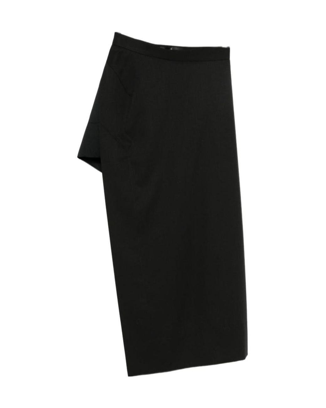 Vivienne Westwood Black Infinity Asymmetric Maxi Skirt