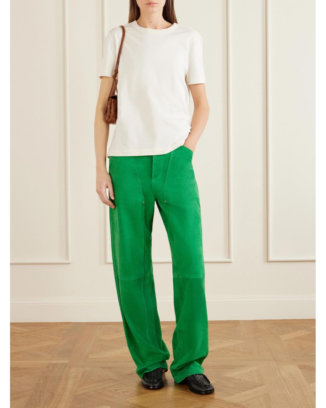 Bottega Veneta White Short-Sleeved T-Shirt