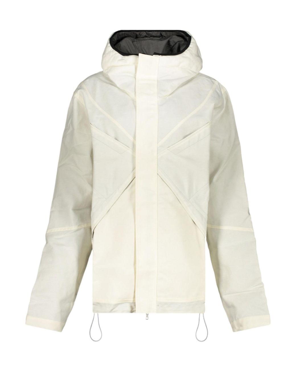 RANRA Natural Ljos Hooded Zipped Jacket for men