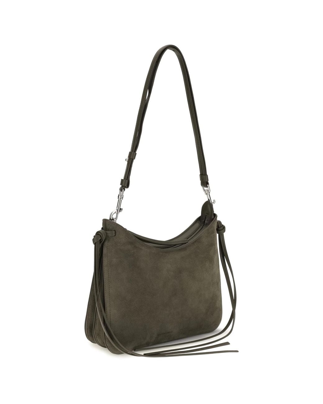 Phoebe Philo Gray Gig Small Shoulder Bag