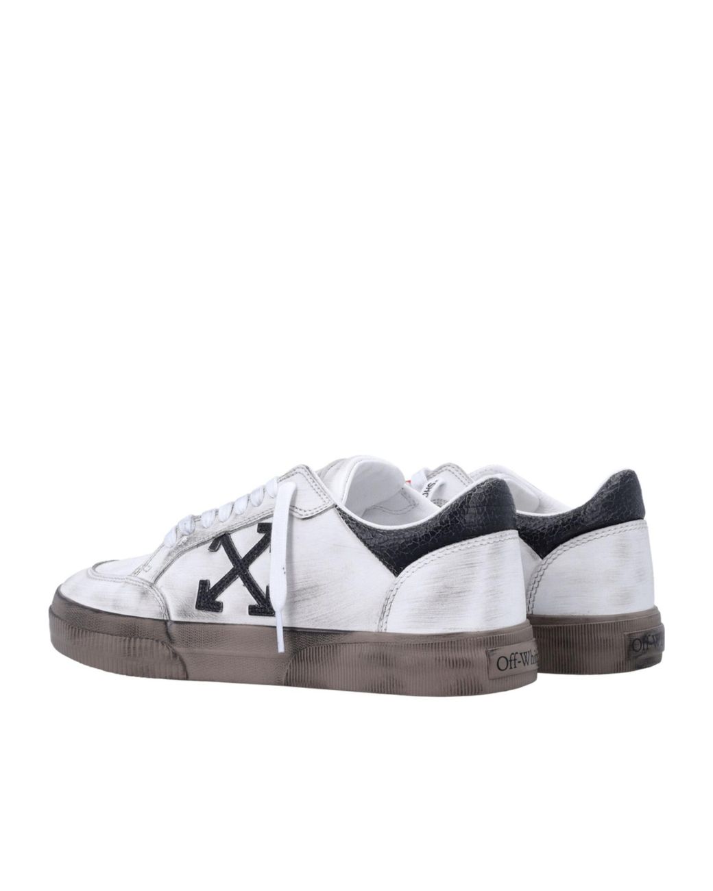 Off-White c/o Virgil Abloh White Vulc Low Vintage Lace-Up Sneakers for men