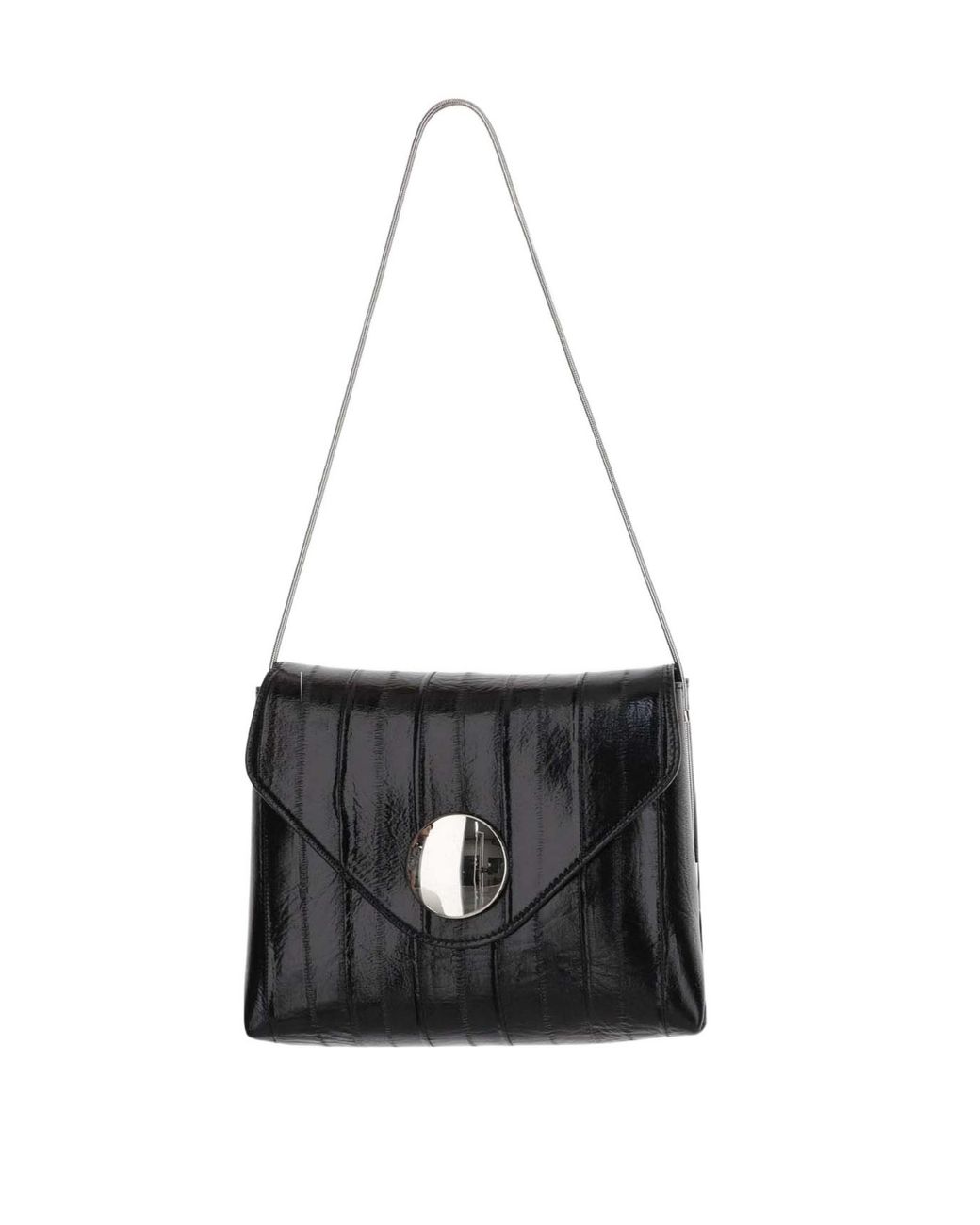 Khaite White Bobbi Chain Linked Shoulder Bag