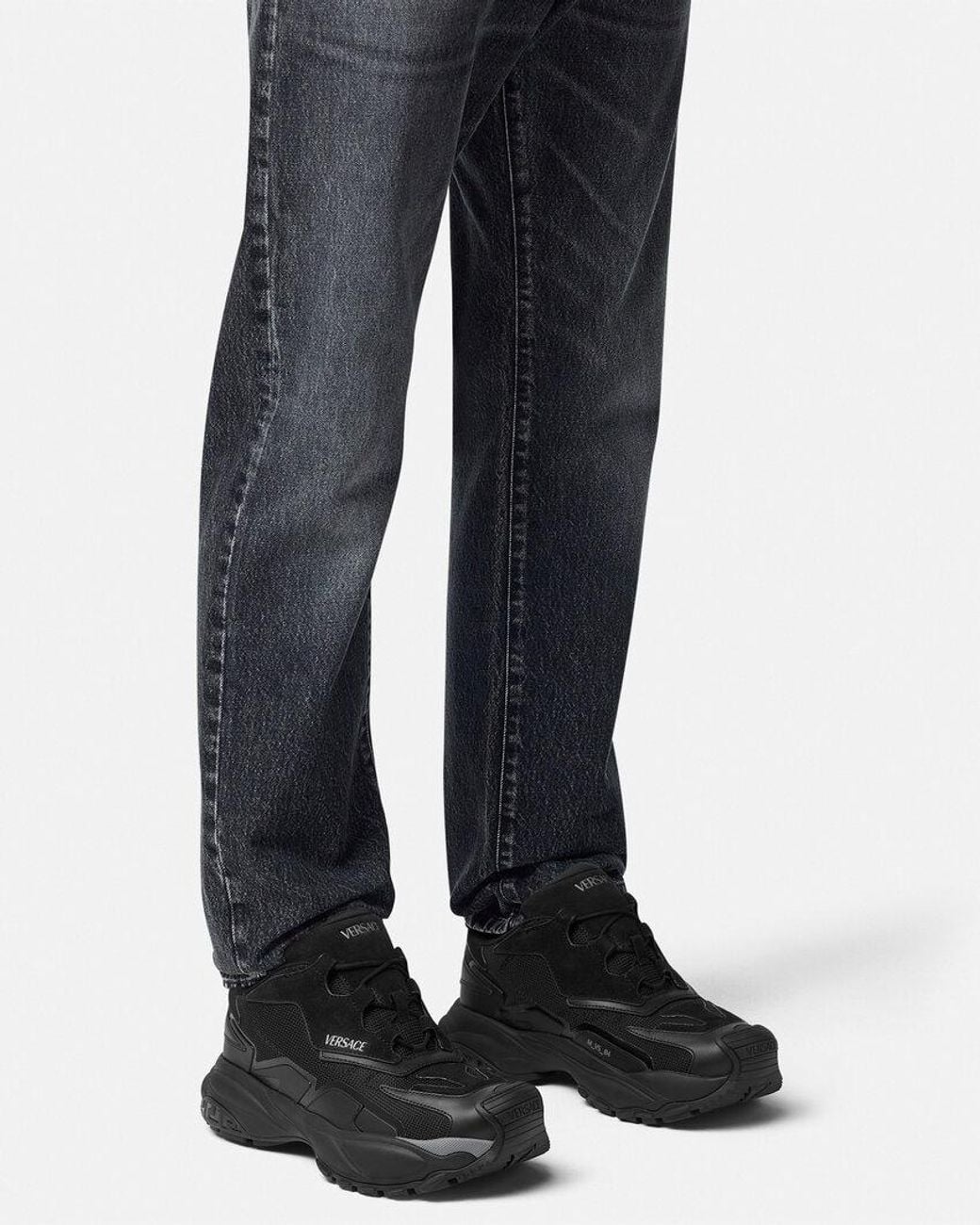 Versace Black Mercury M_Vs_04 Sneakers for men