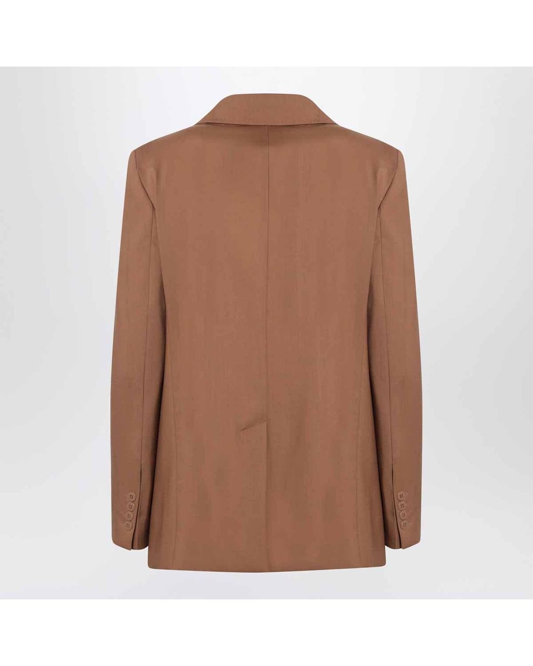 Max Mara Brown Studio Nice Single-Breasted Jacket