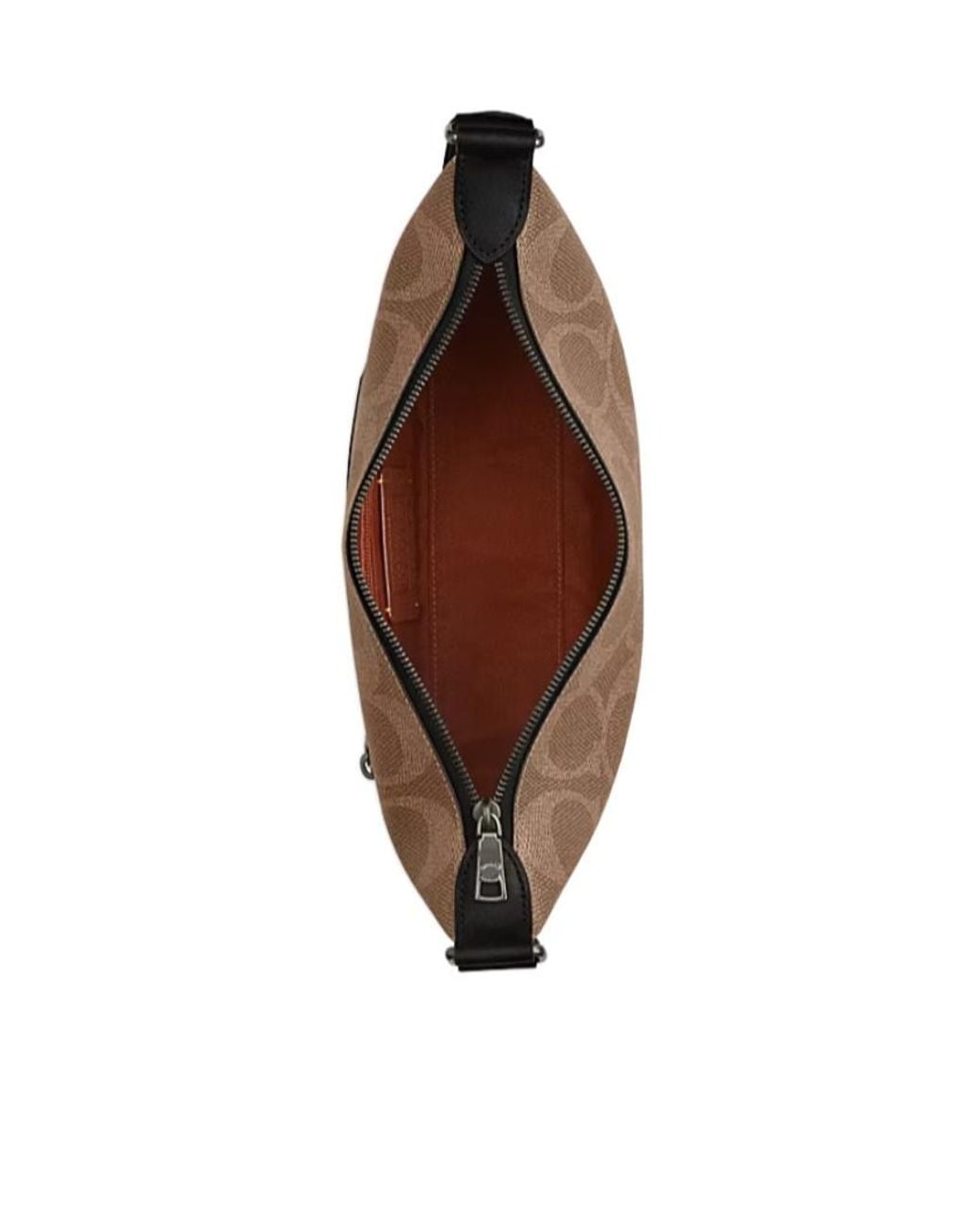COACH Brown Small Finn Crossbody Bag With Pouch for men