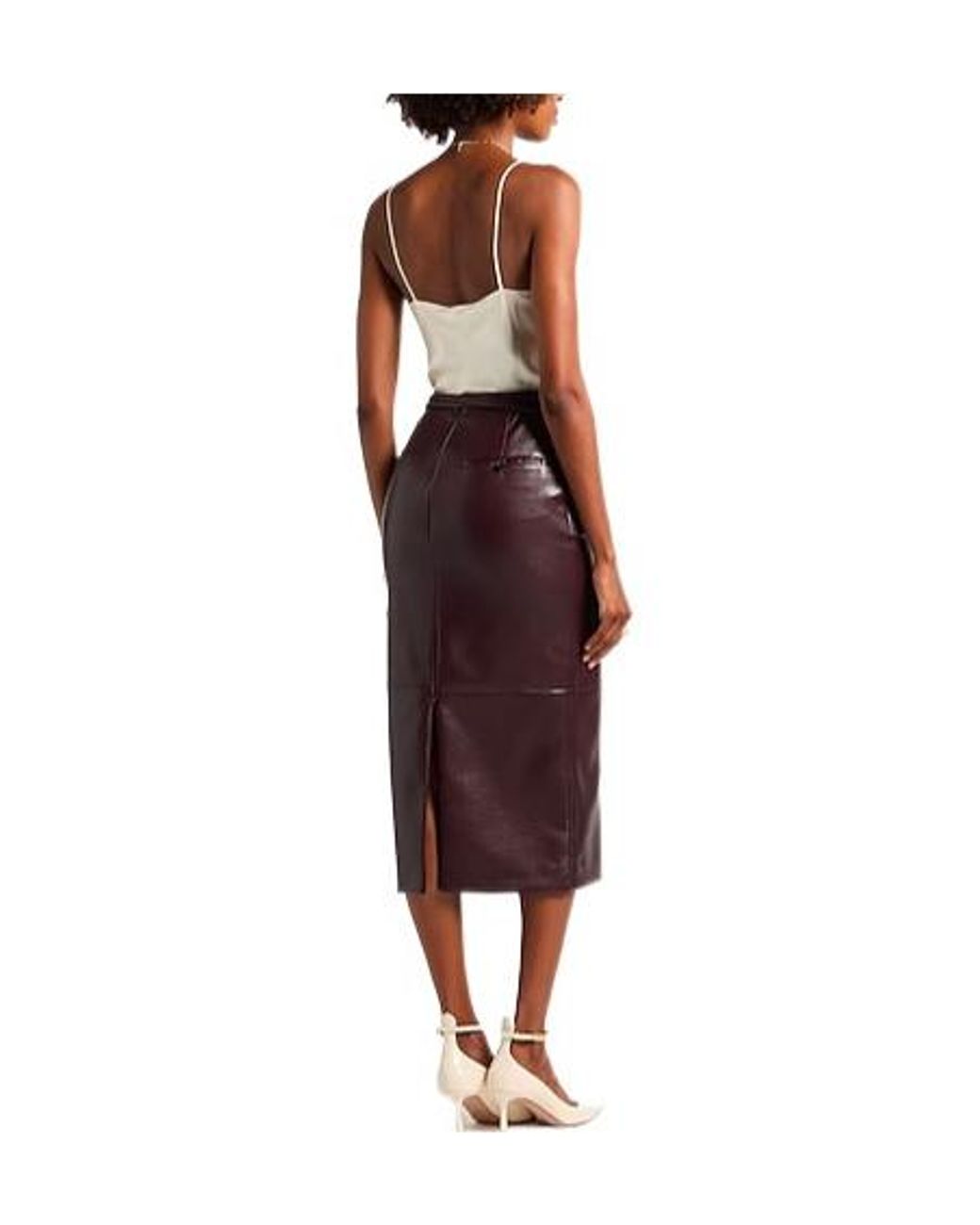 Chloé White Sleeveless Camisole Tank Top