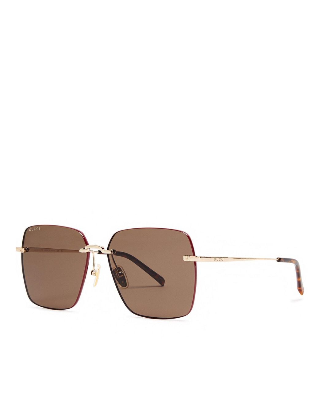Gucci Multicolor Frameless Square Sunglasses