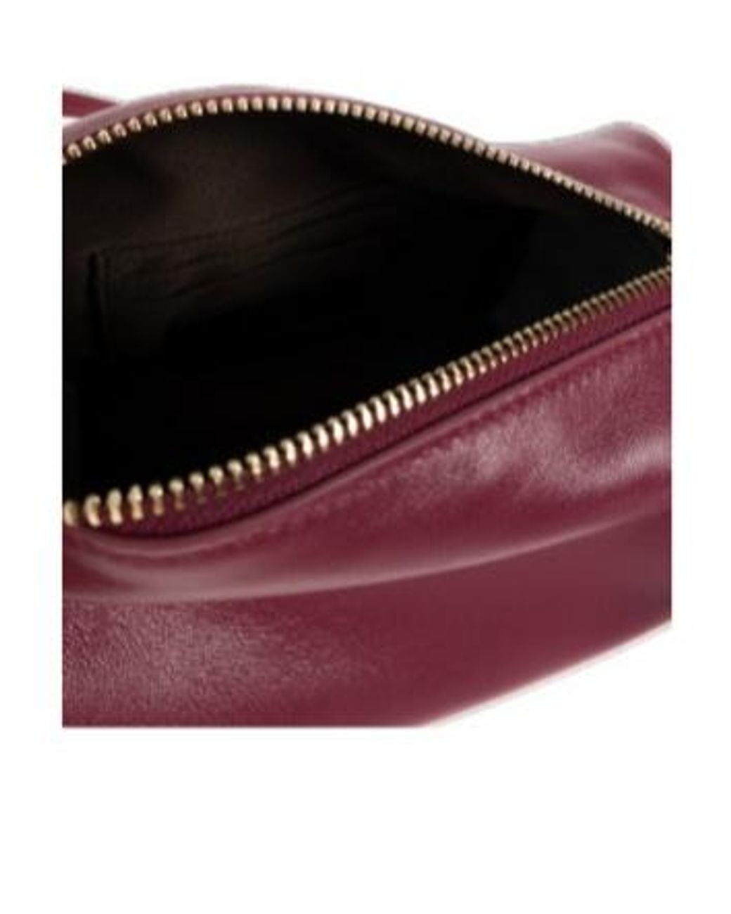 Furla Purple Large Logo-Debossed Leather Crossbody Bag