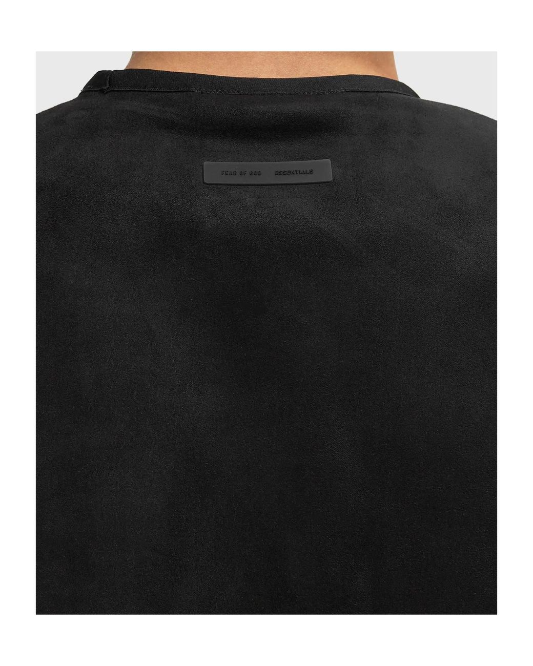 Fear Of God Black Long Sleeved Crewneck Sweatshirt for men