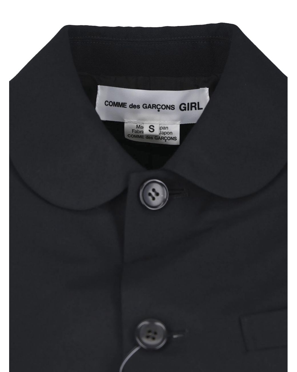 Comme des Garçons Black Comme Des Garçons Homme Plus Button-Up Jacket