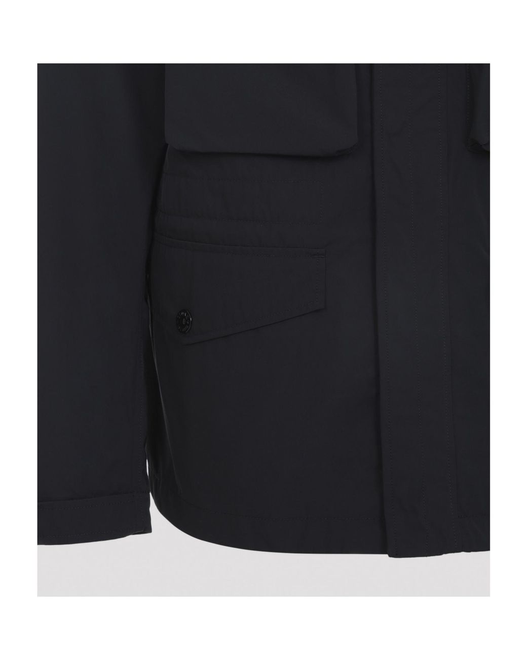 Stone Island Blue Polyester Jacket for men