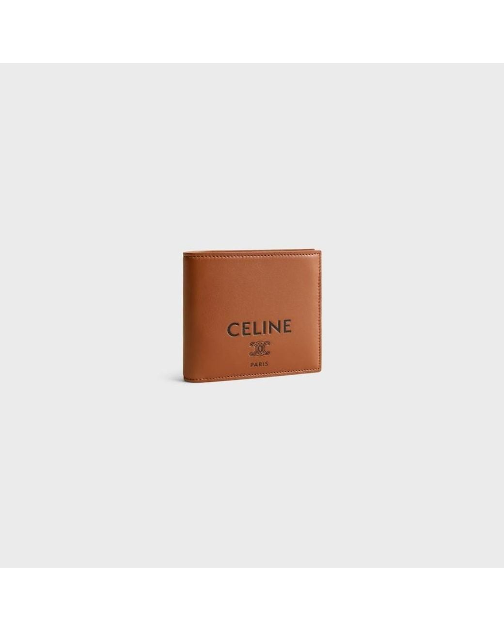 Céline Brown Bi-Fold Wallet for men