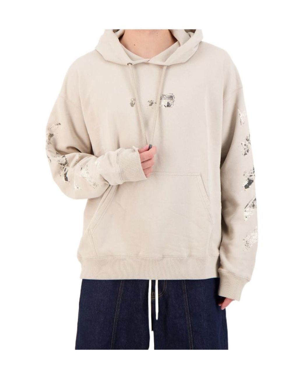Off-White c/o Virgil Abloh Natural Spices Arrow Skate Hoodie for men