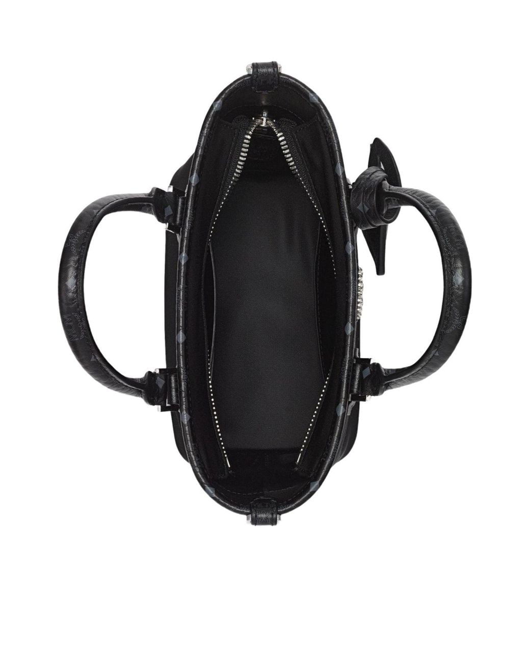 MCM Black Aren Tote Bag