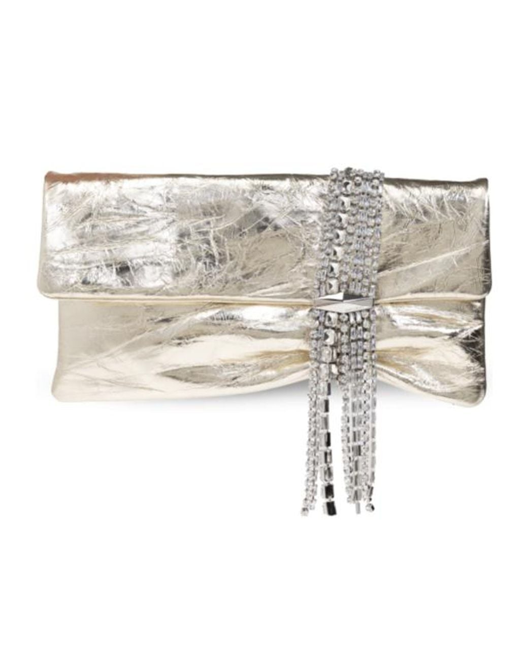 Jimmy Choo White Clutches