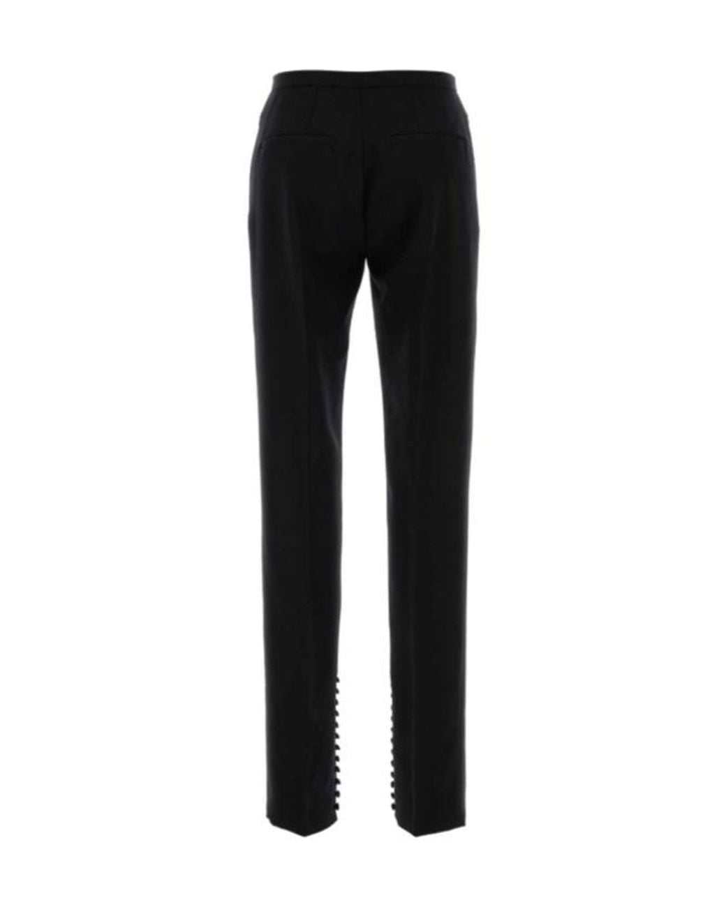 Dries Van Noten Black Fitted Pants