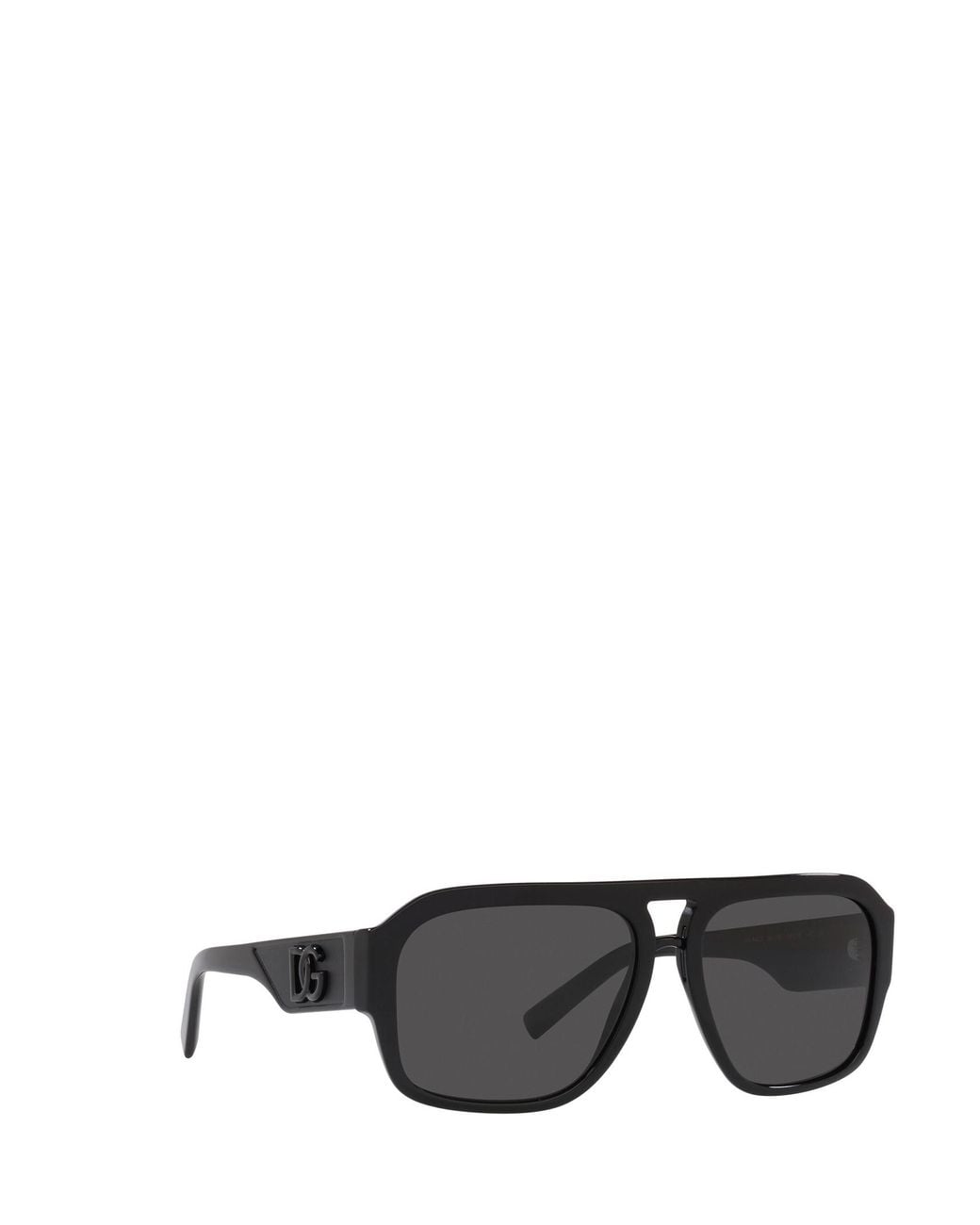 Dolce & Gabbana Black Eyewear Square Frame Sunglasses for men