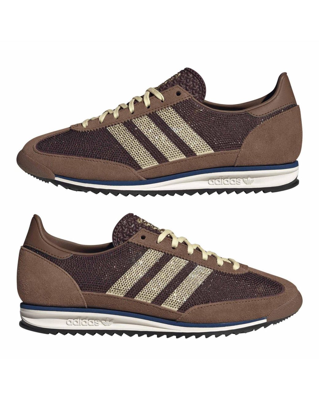 Adidas Originals Brown Retro Running Shoes