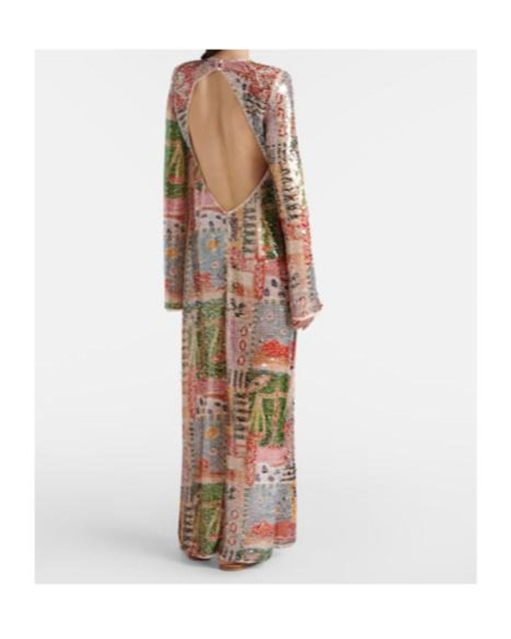ALÉMAIS Metallic X Laurence Leenaert Lumira Sequined Gown
