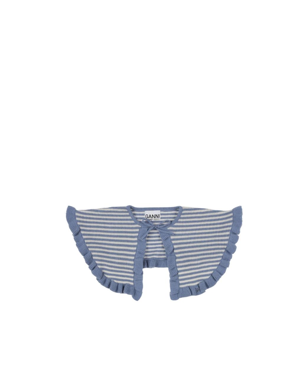 Ganni Blue Scarves Foulards