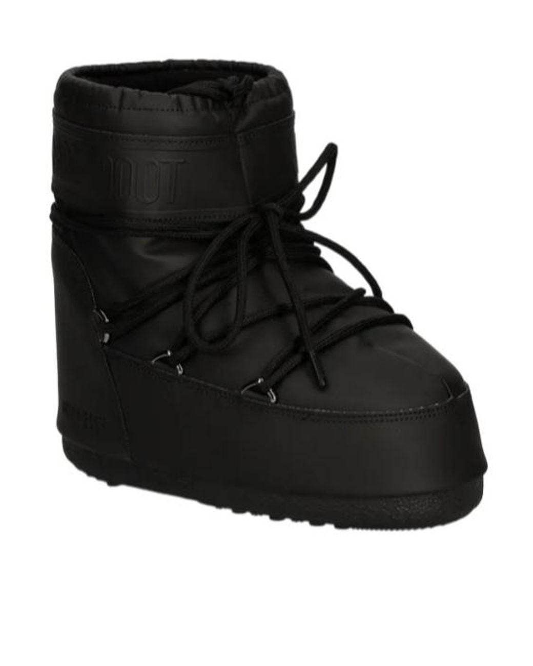 Moon Boot Black Icon Low Ankle Boots