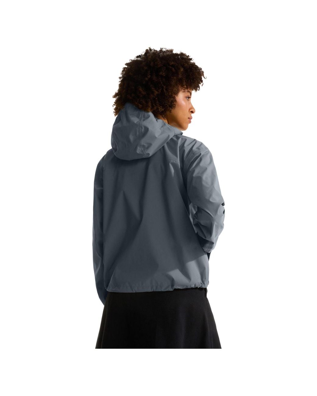 The North Face Blue Hooded Outdoor Shell Jacket