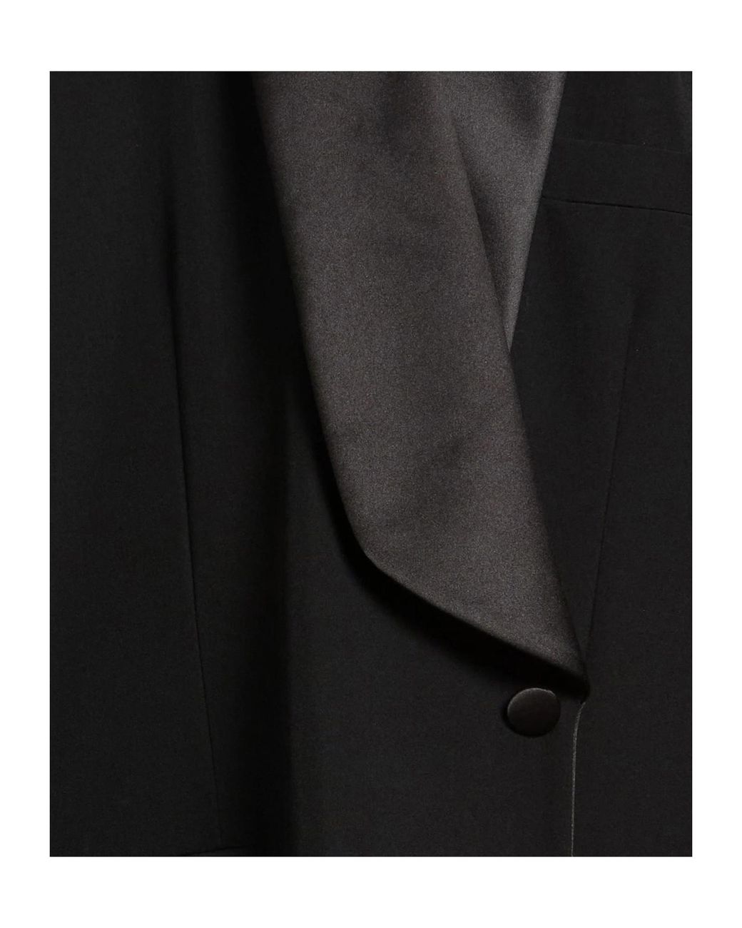 MM6 by Maison Margiela Black Single-Breasted Blazer
