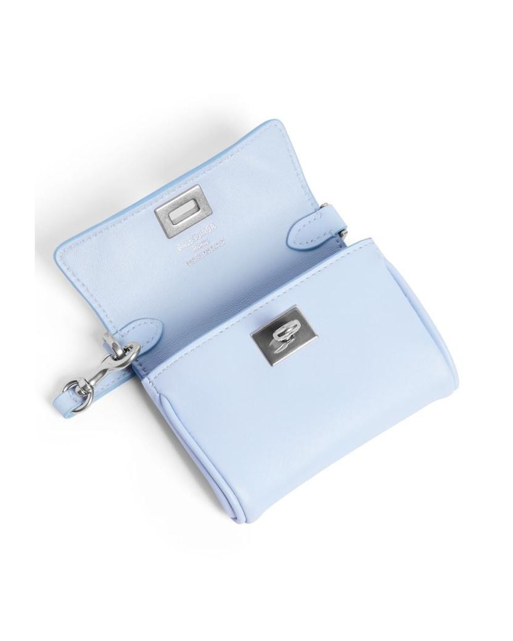 Balenciaga Blue Rodeo Micro Bag Charm