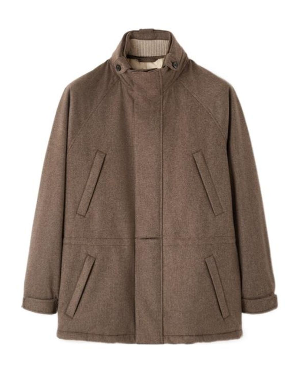 Loro Piana Brown Icer Field Jacket for men