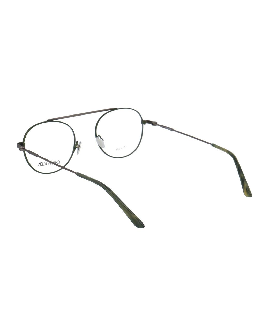 Calvin Klein White Ultra-Fine Frame Flat Mirror for men