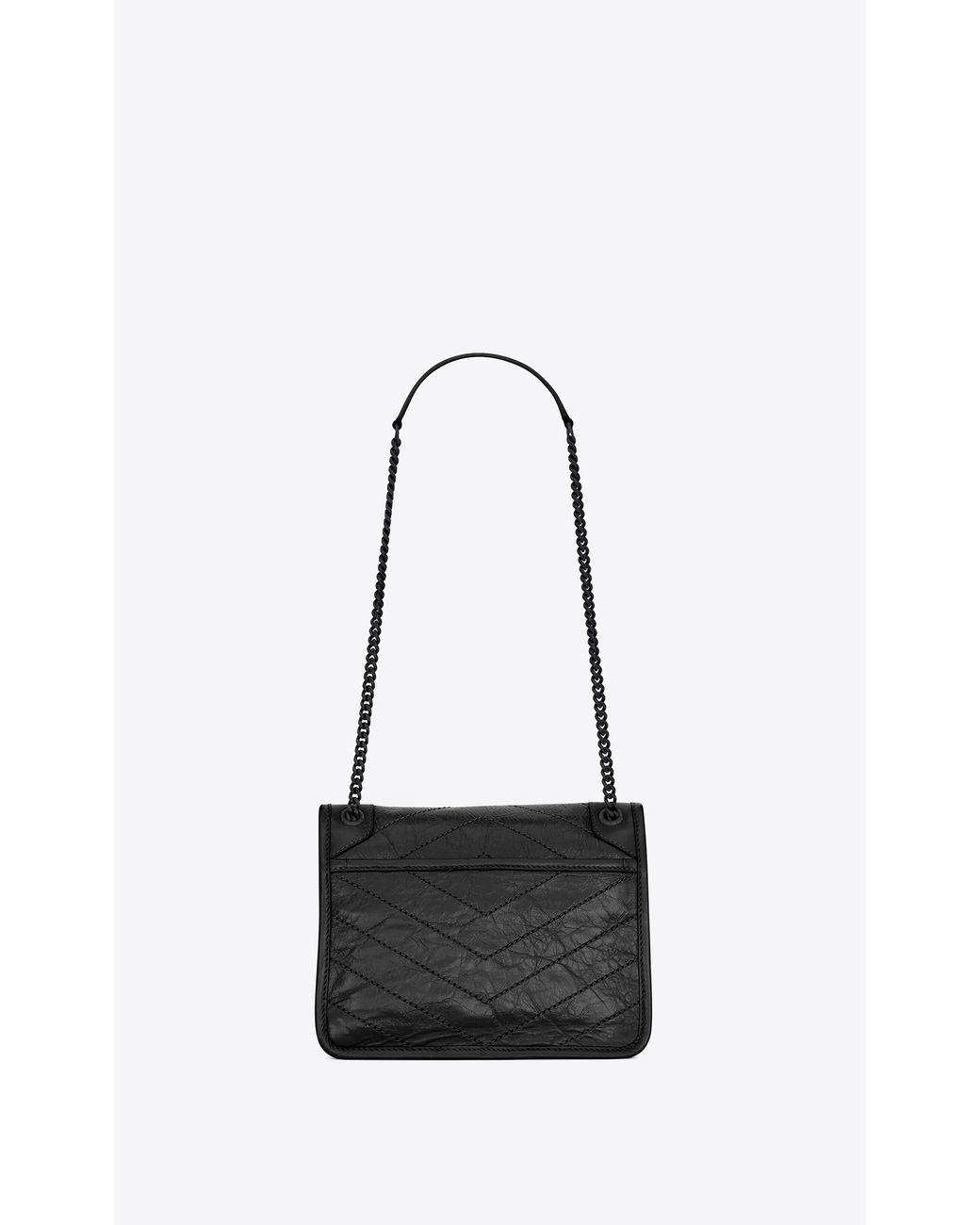 Saint Laurent Black Niki Baby Ysl Shoulder Bag