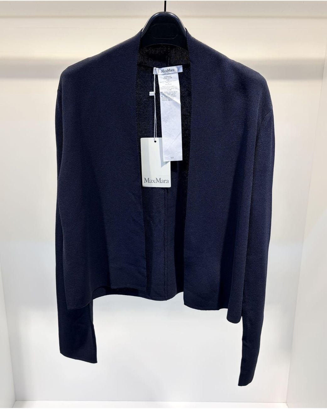 Max Mara Blue Long-Sleeved Knitwear