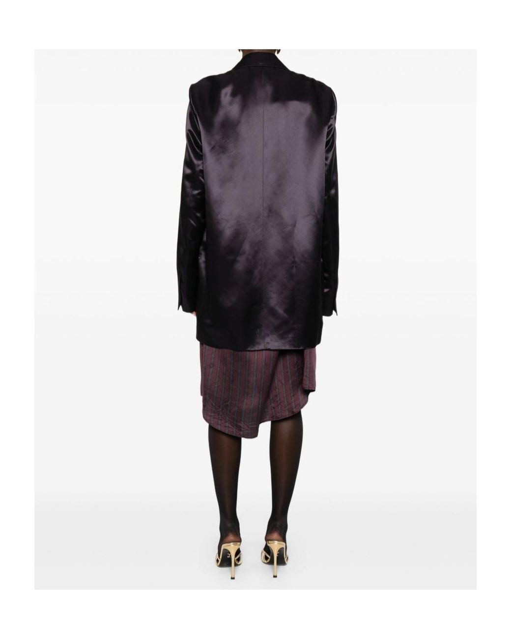 Dries Van Noten Blue Long-Sleeved Blazer