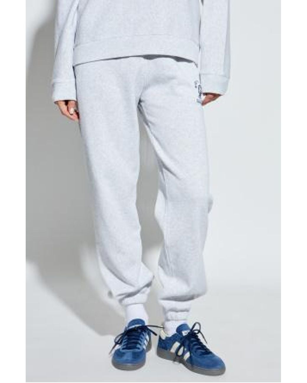 Sporty & Rich Blue Pants Pa050625300Gy03 0-Heather for men