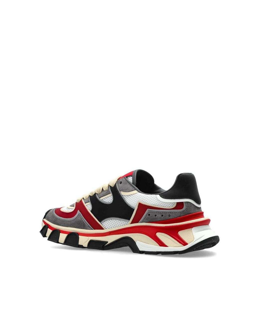 Dolce & Gabbana Red Country Road Panelled Low-Top Sneakers for men