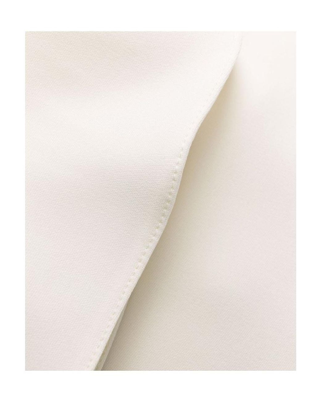 Valentino White Sequin-Embellished Long Dress