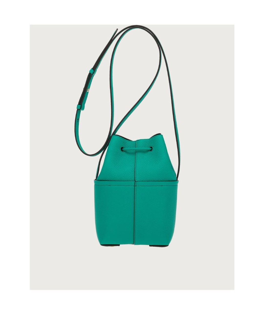 Ferragamo Green Logo Mini Bag