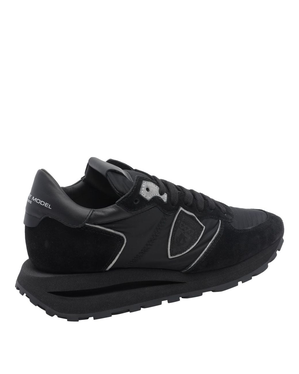 Philippe Model Black Tropez Haute Low-Top Sneakers for men