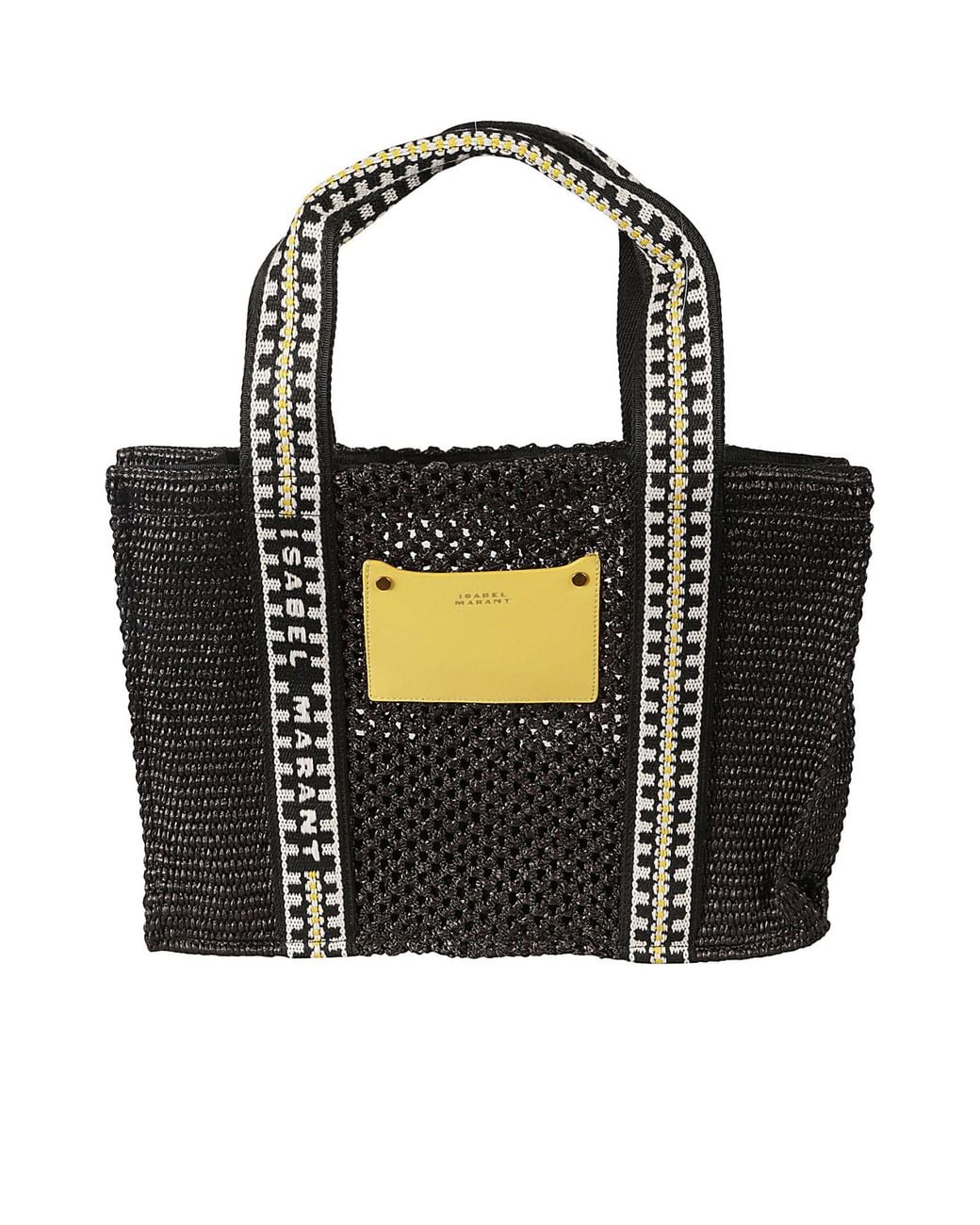 Isabel Marant Black Knitted Handbag