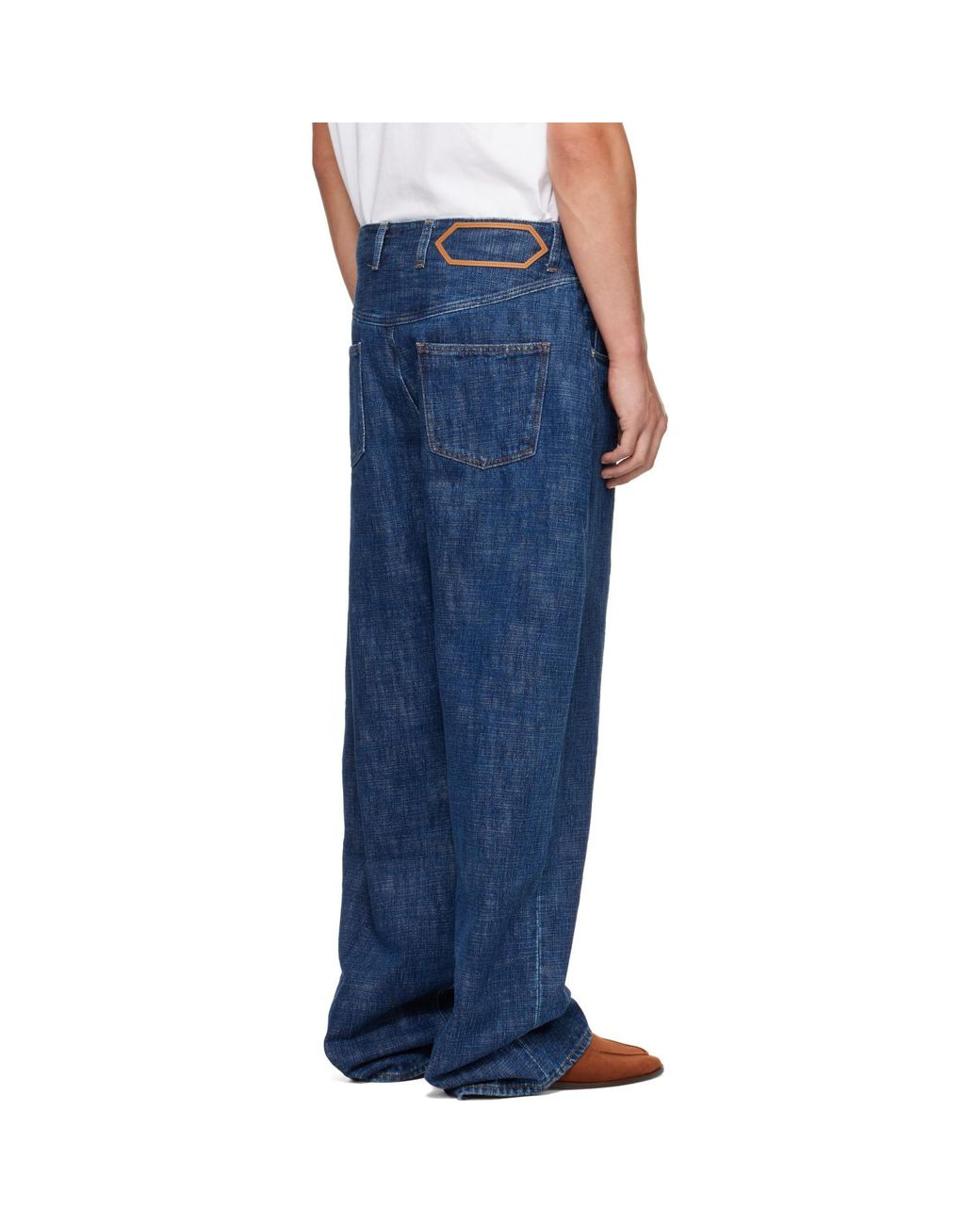 Jacquemus Blue The De-Nîmes Tempo Denim Jeans for men