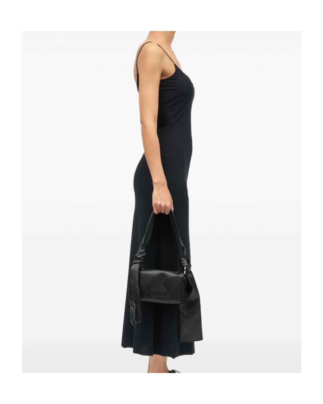 MM6 by Maison Margiela Black Gloves Shoulder Bag
